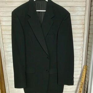 Hugo Boss Elegant Charcoal Suit Jacket 44L
